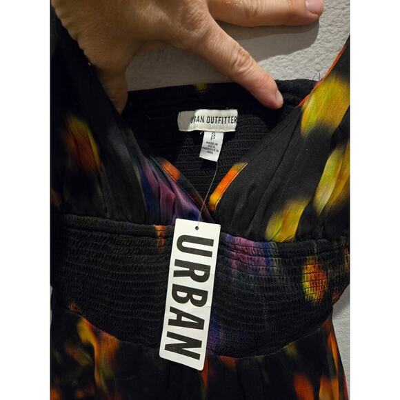 Urban Outfitters Women's Asymmetrical Babydoll Top Multicolor Size S - Picture 9 of 12